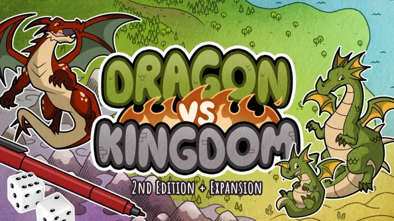 Dragon vs Kingdom box cover