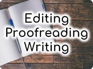 Editing Proofreading Writing